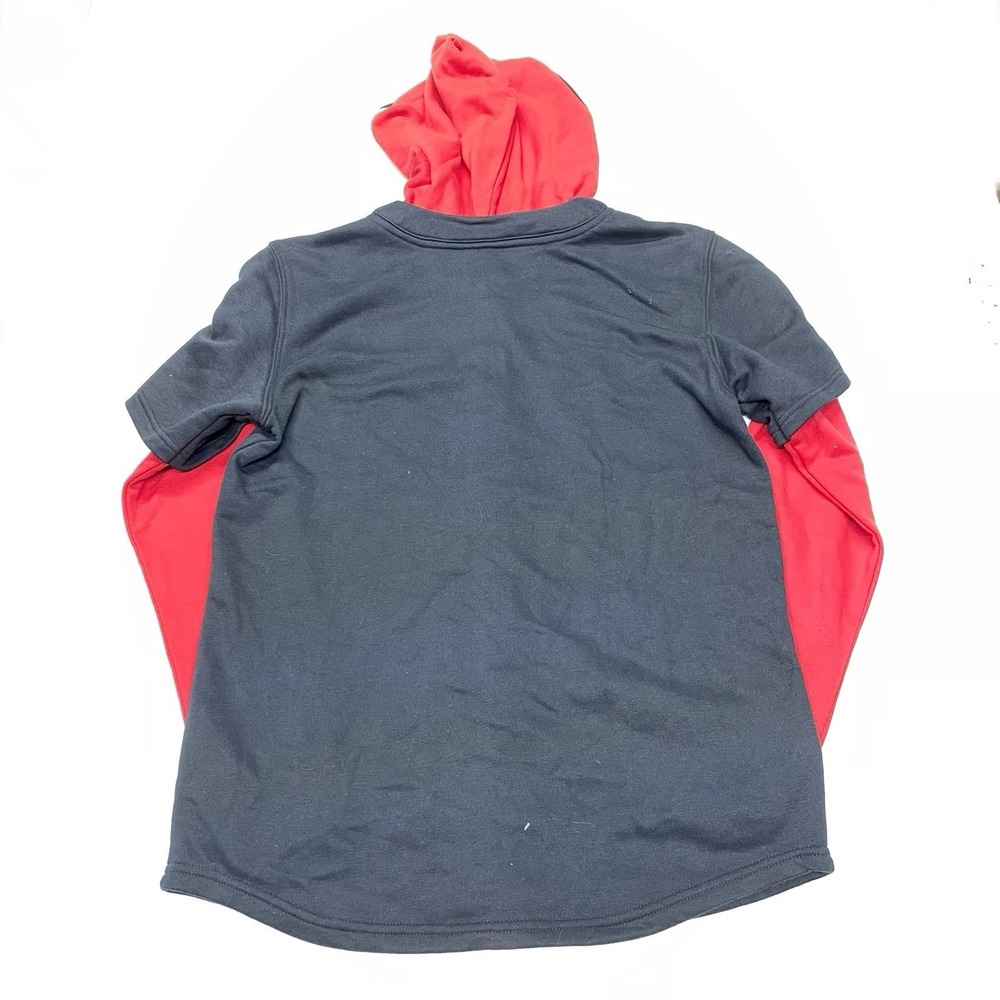 Jordan Boy's Plain Regular Fit Hoodie (955542-023_Black XL 13-15 YRS - Picture 4 of 9